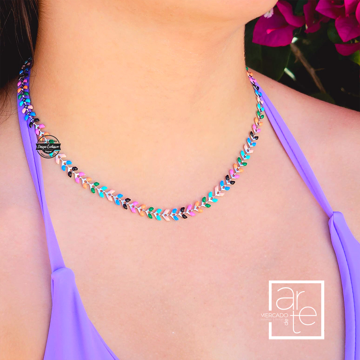 Fio colorido "summer"