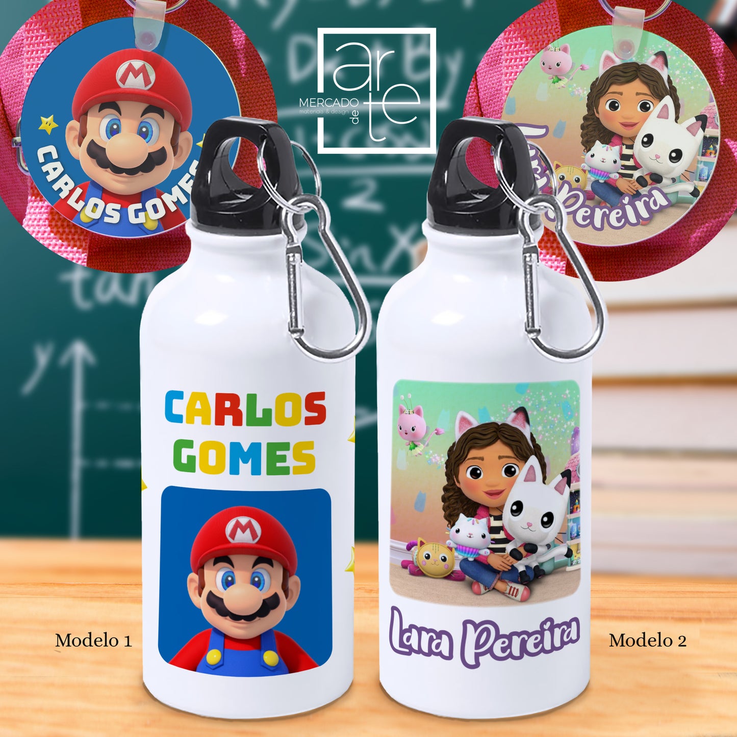 Garrafa e/ou identificador " temáticos"