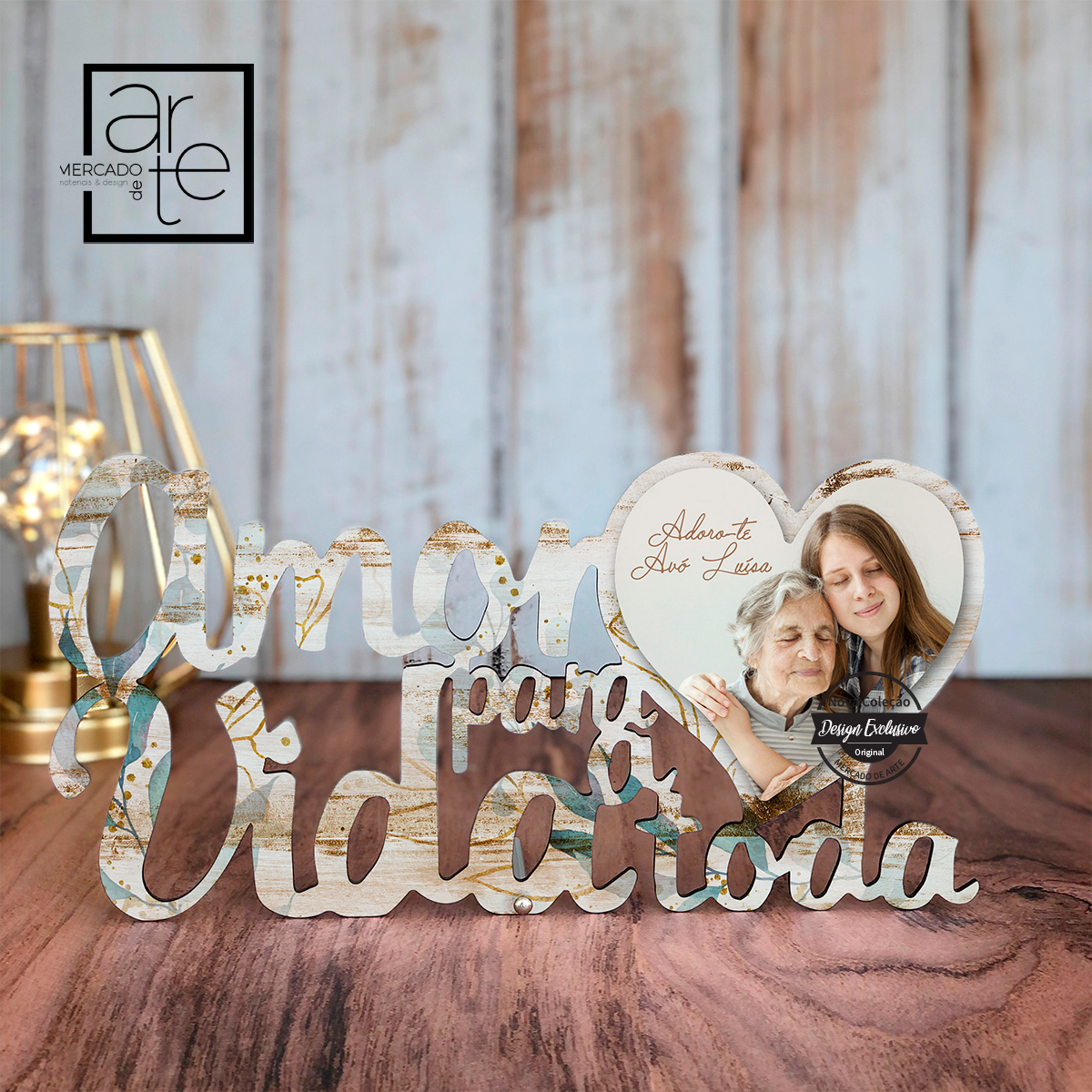 Moldura "Amor para a vida toda "