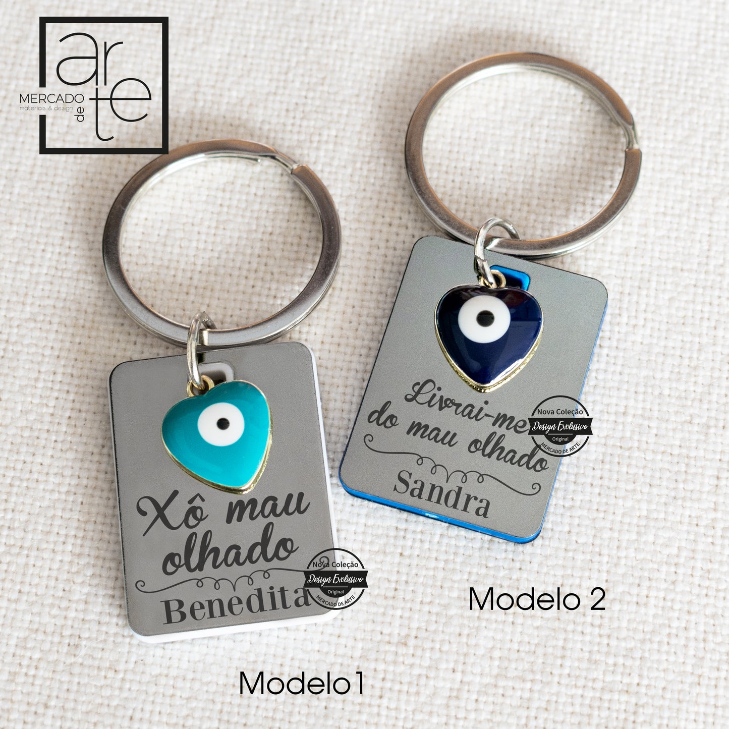 Porta-chaves "Mau Olhado"