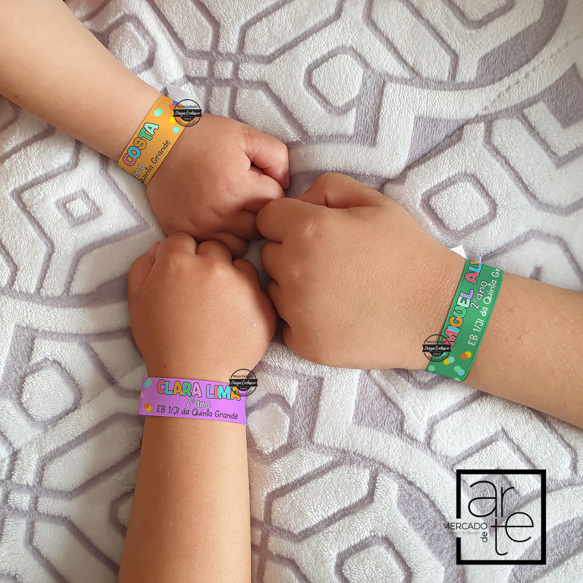 Pulseiras "regresso às aulas"