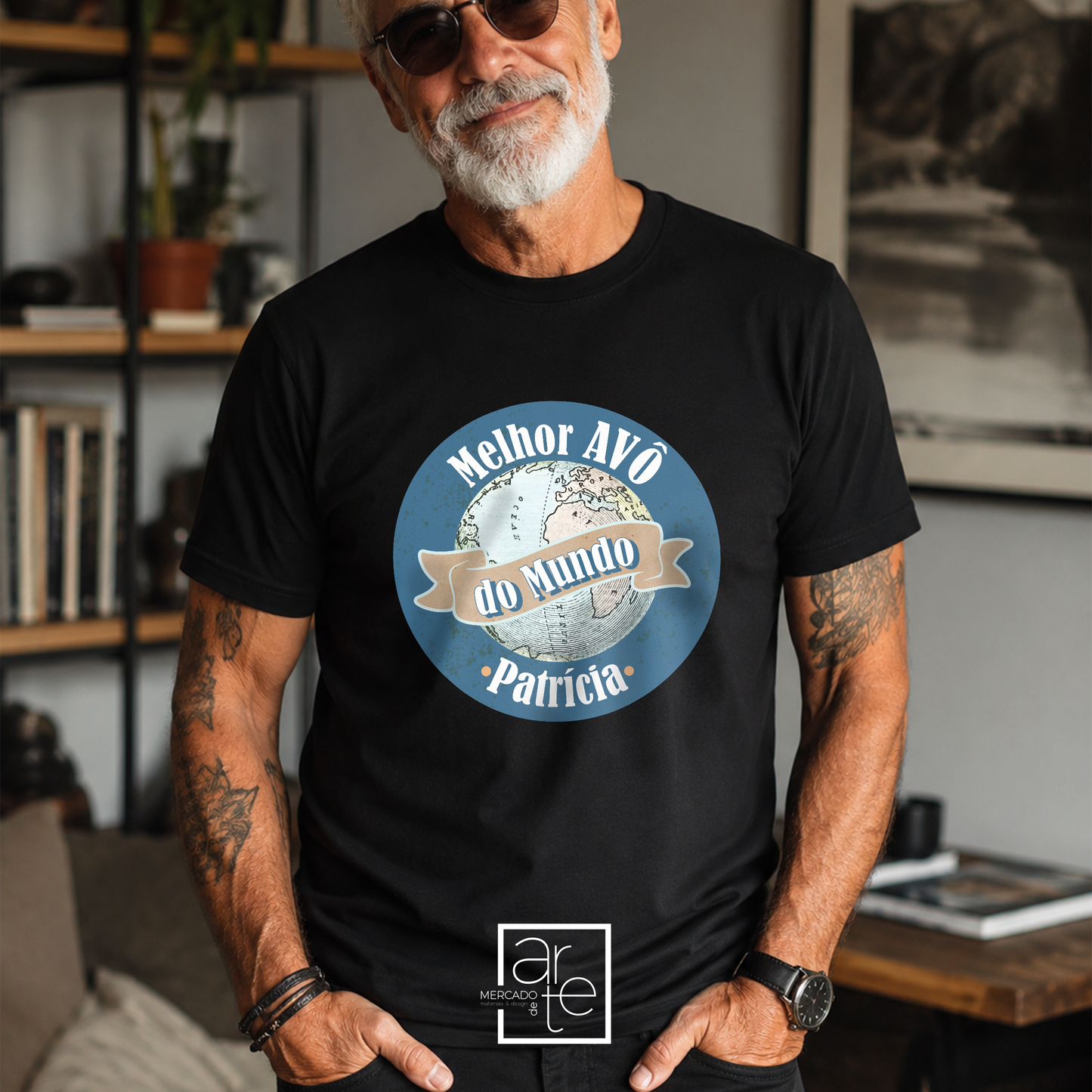 T-Shirt "Melhor Avô do Mundo"
