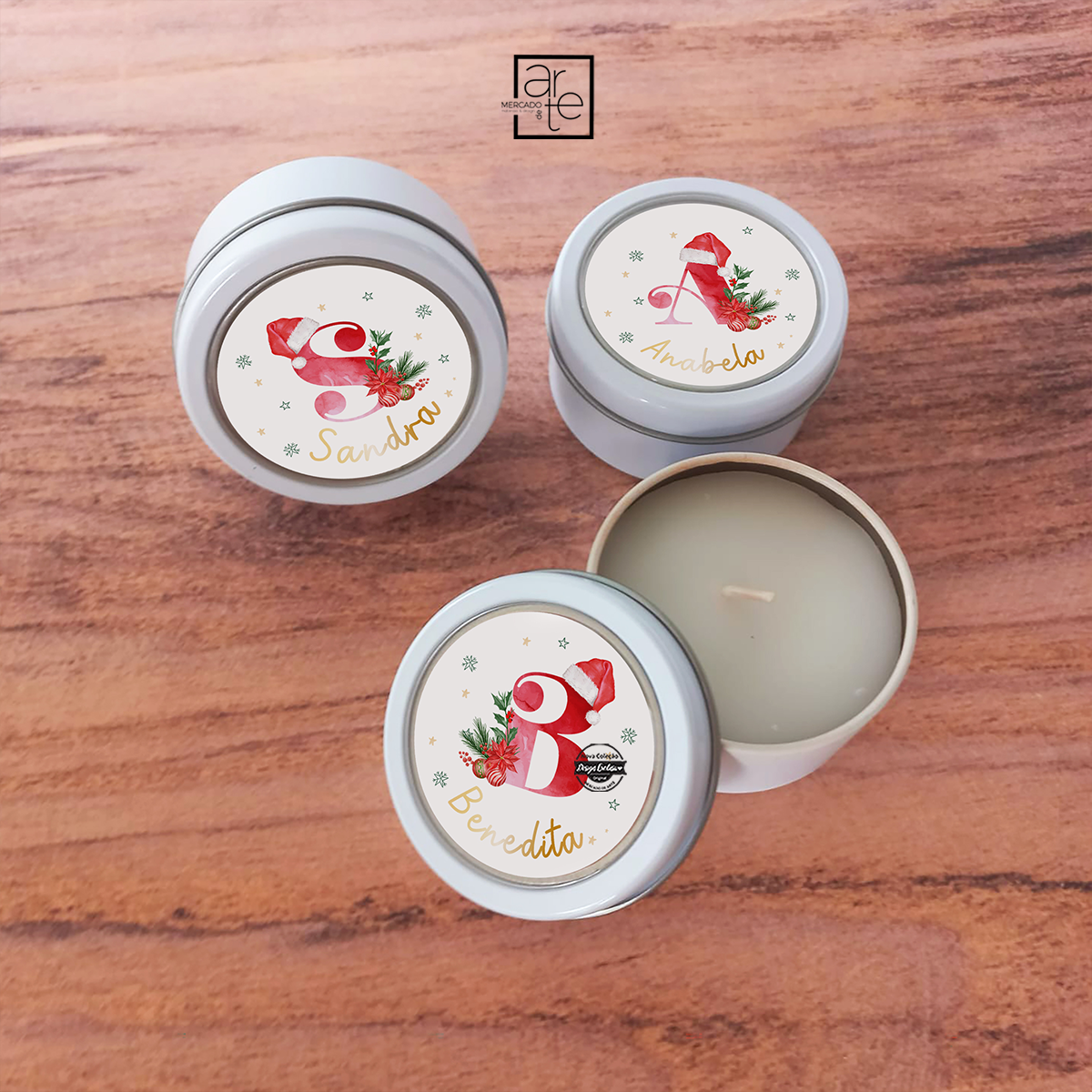 Vela de Natal "Inicial"