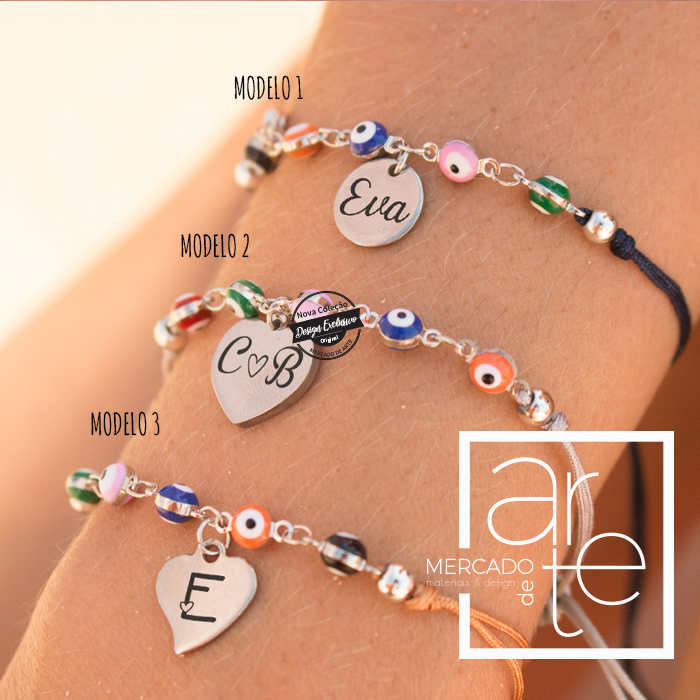 Conjunto pulseiras Levanta, sacode e arrasa - Mercado de arte