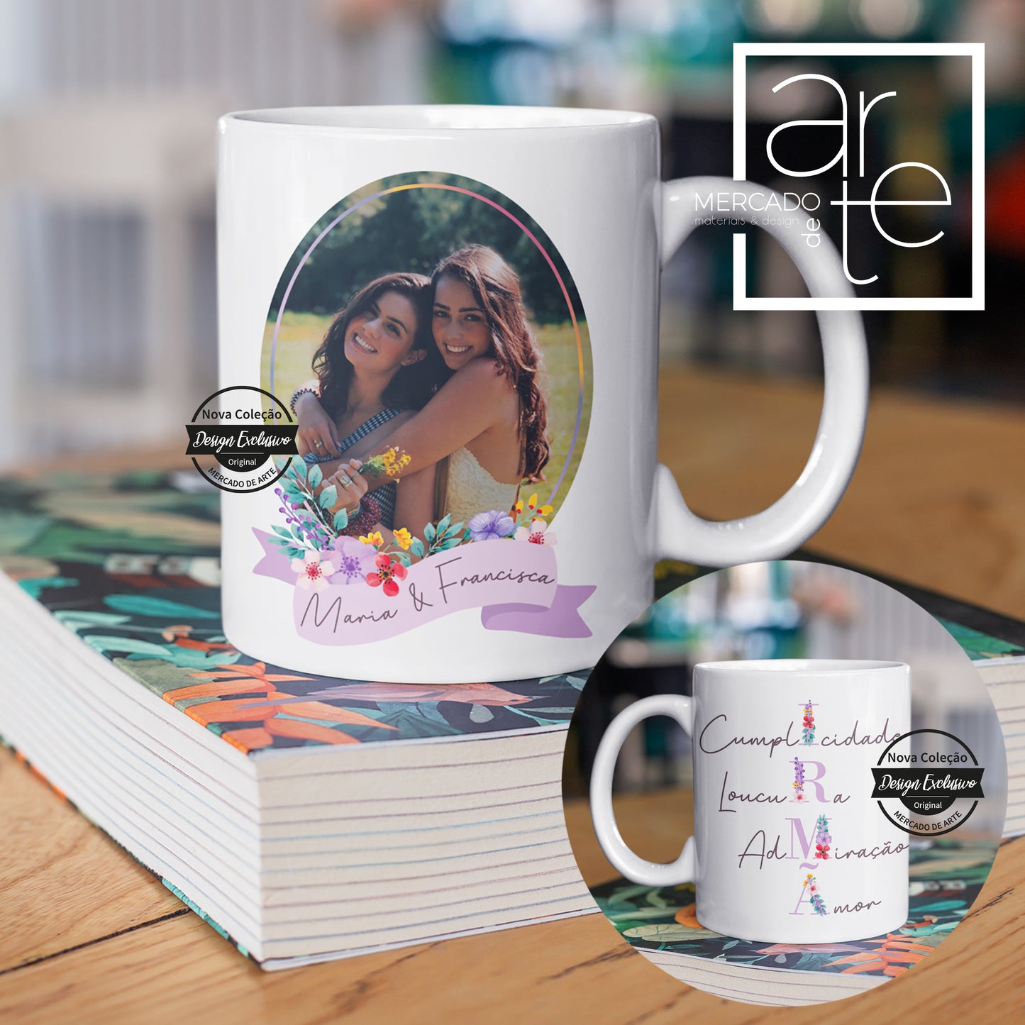 Caneca cerâmica "Irmã"