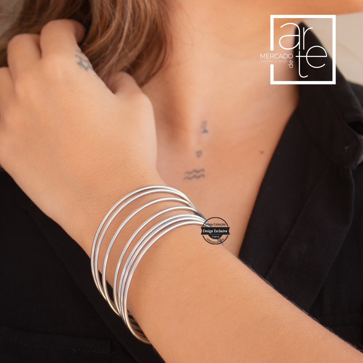 Pulseiras "7 escravas"