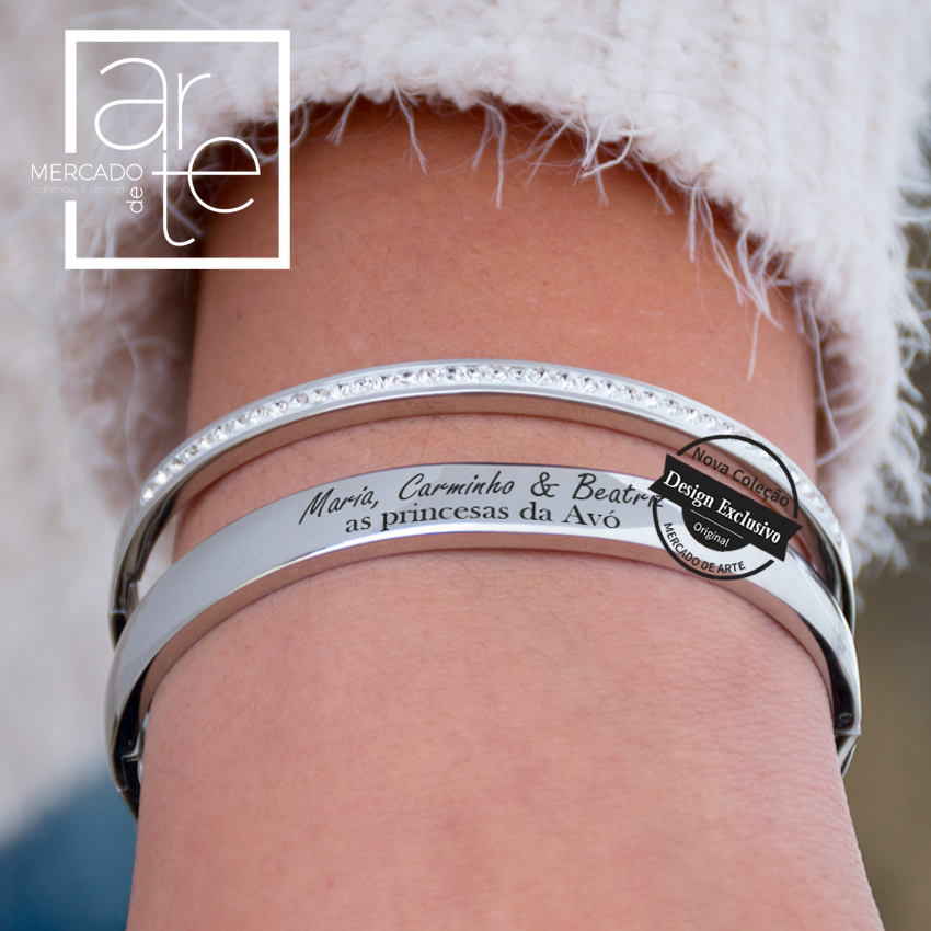 Pulseira escrava "As princesas da avó"