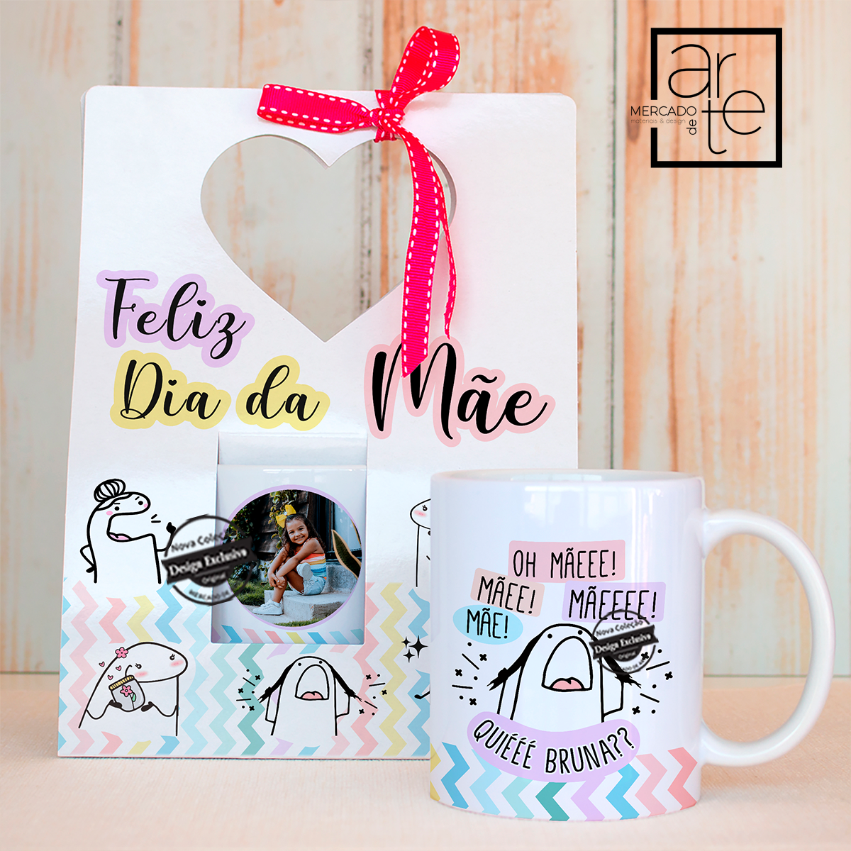Novidade dia da mãe! Uma sugestão super divertida de presente para dia da mãe! Escolha sua caneca com ou sem caixinha e personalize com a fotografia e pequena frase que desejar. REF: MA-MAE212 Material caixa cartão. Caneca de cerâmica 330ml.