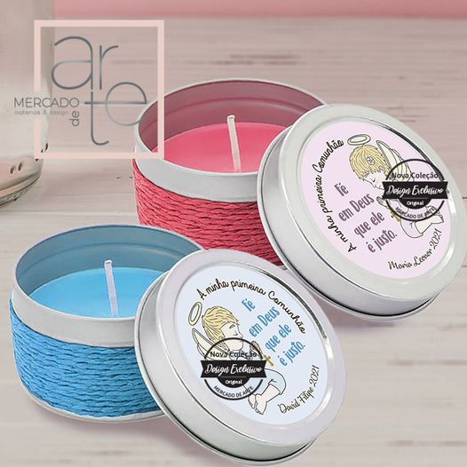 Velas perfumadas " A minha primeira comunhão "