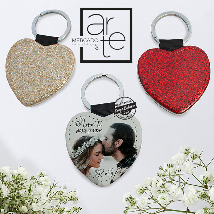 Porta chaves " Amo-te para sempre "