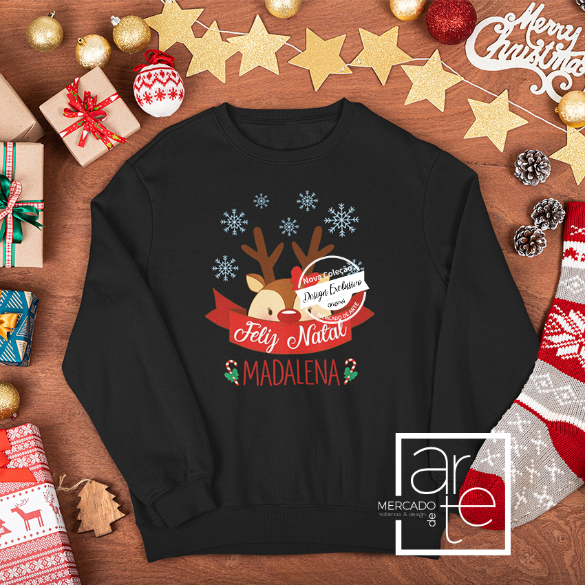 Sweats de Natal "Feliz Natal"