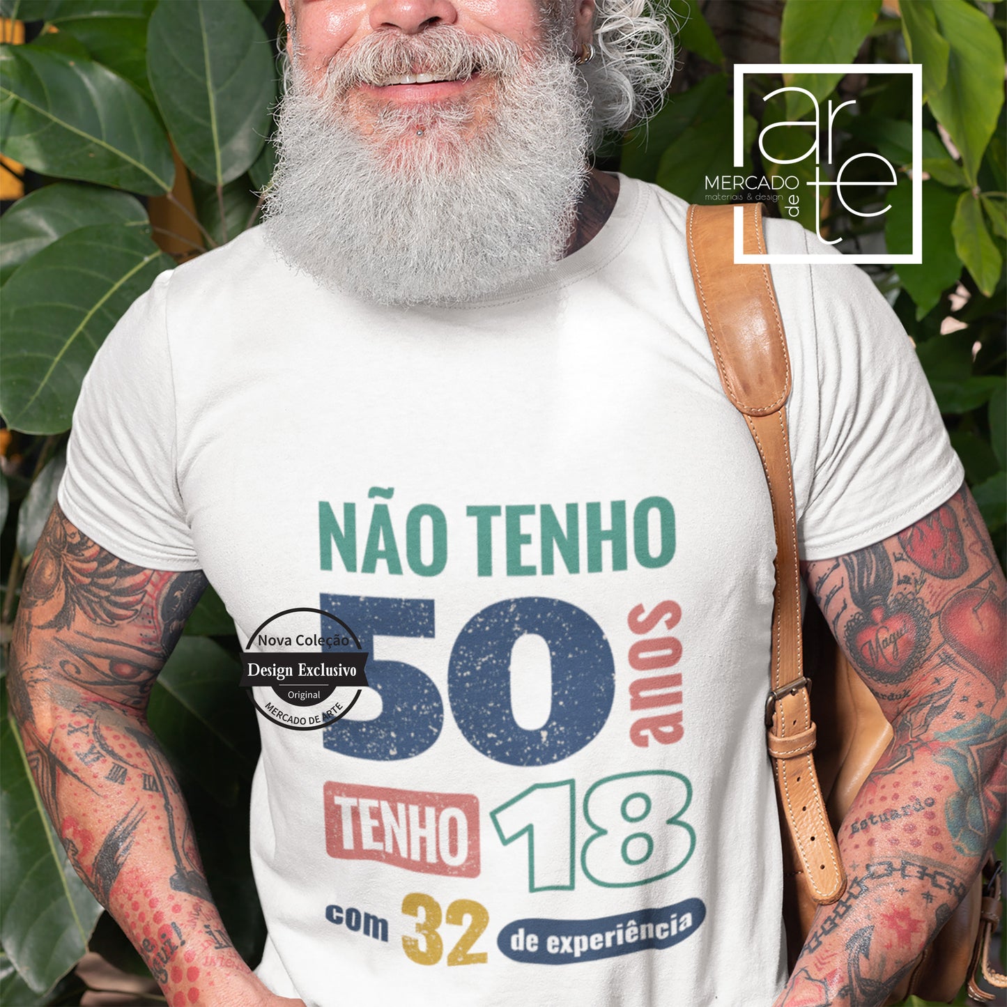 T-shirt ou sweat " Não tenho 50 anos..."