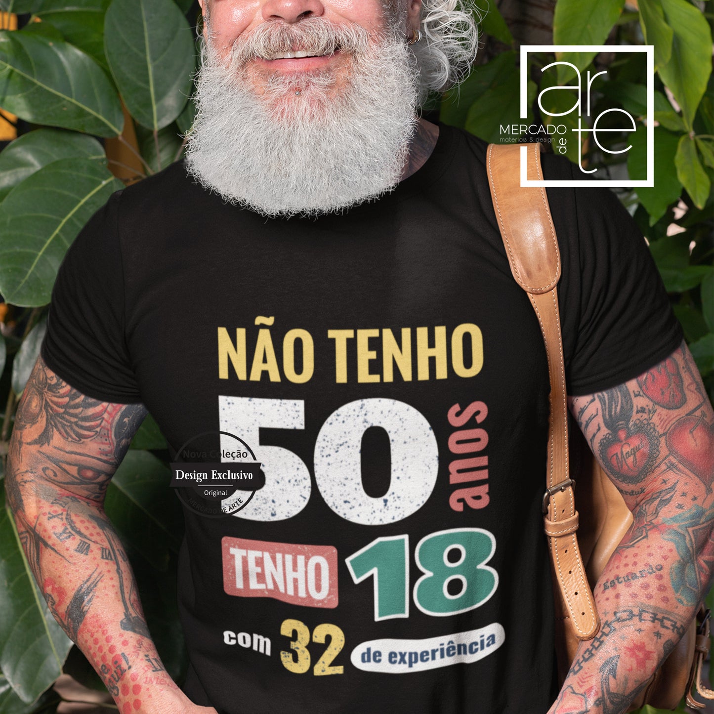 T-shirt ou sweat " Não tenho 50 anos..."