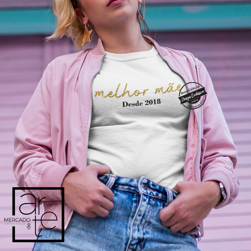 T-shirt "Melhor Mãe"
