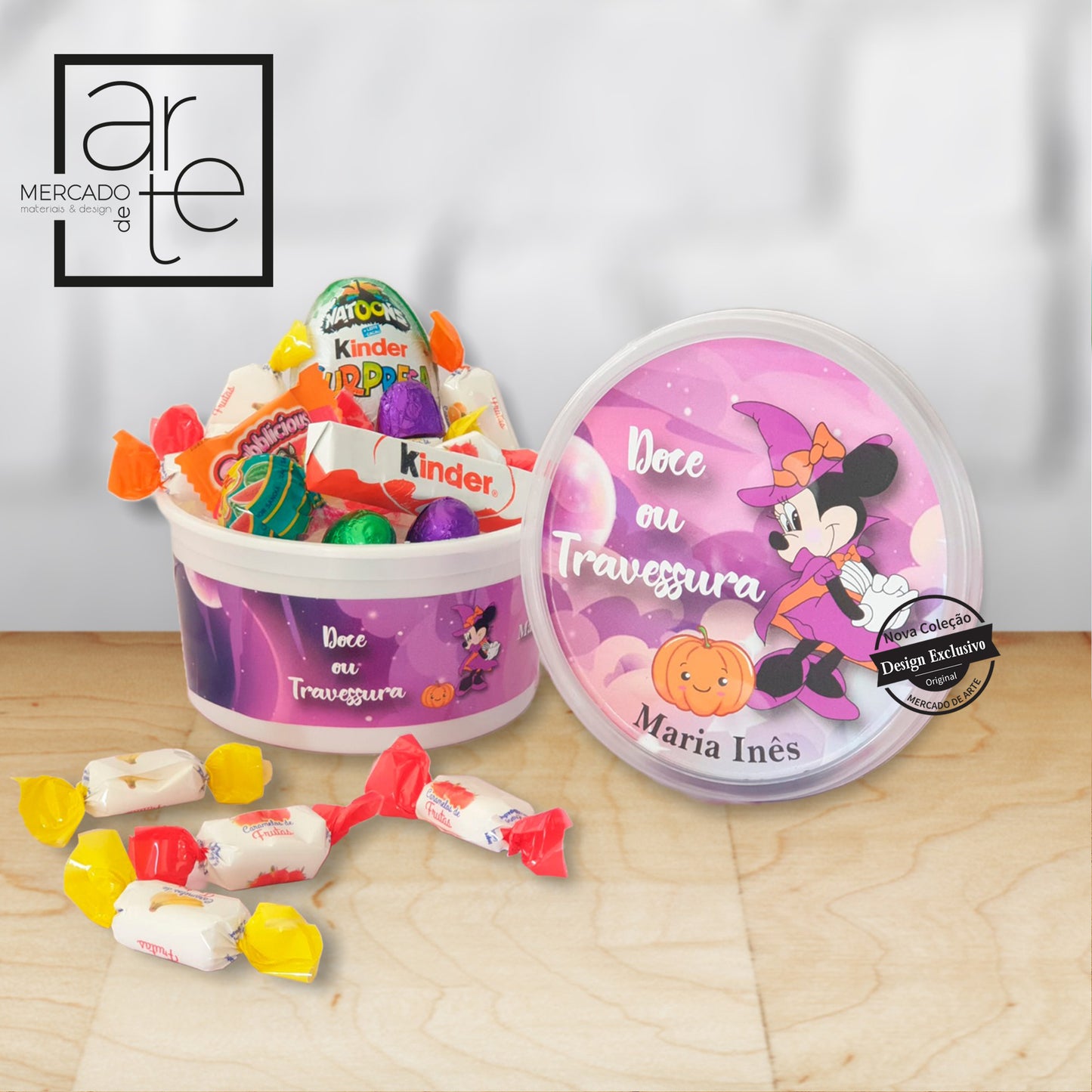 caixinha com doces personalizada por si