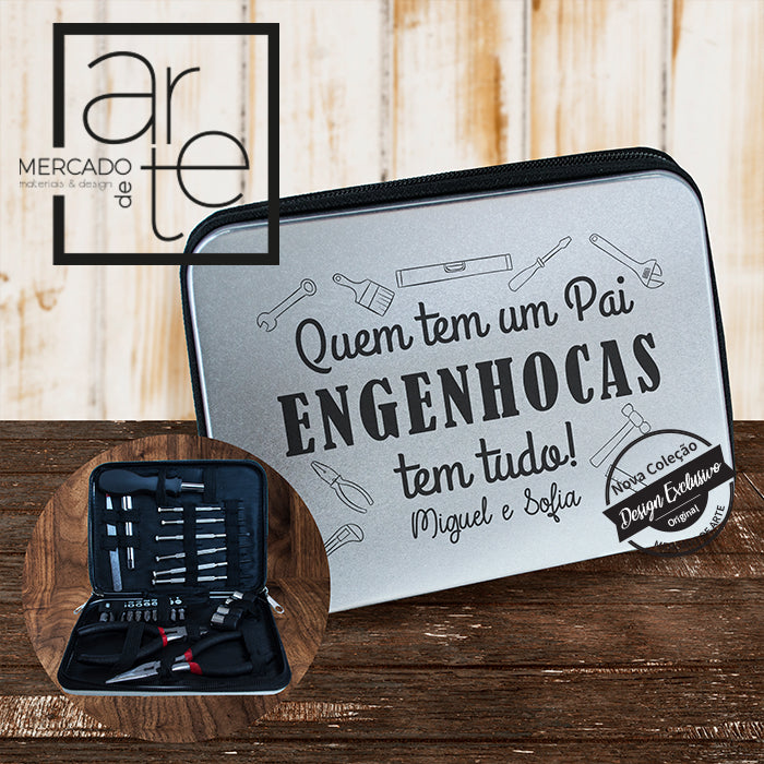 Conjunto de ferramenta" Pai Engenhocas "