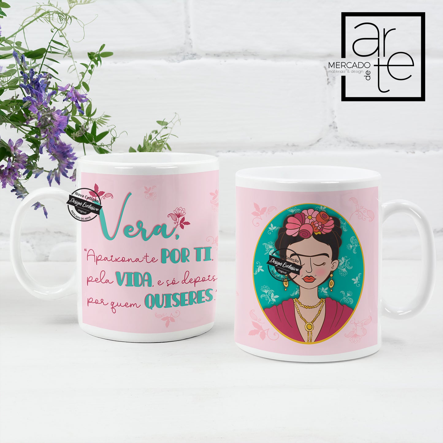 Caneca cerâmica "Apaixona-te por ti..."