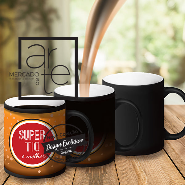 Canecas mágicas " Super Tio "