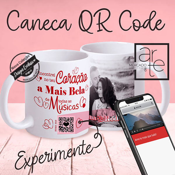 Caneca com QR Code