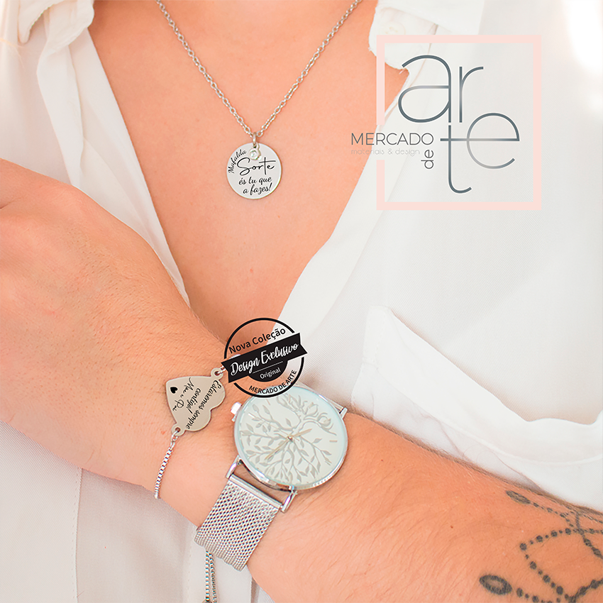 Conjunto Árvore da Vida "Sorte és tu que a fazes"