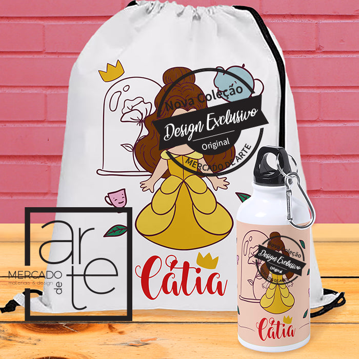 Mochila saco com a "BELA"