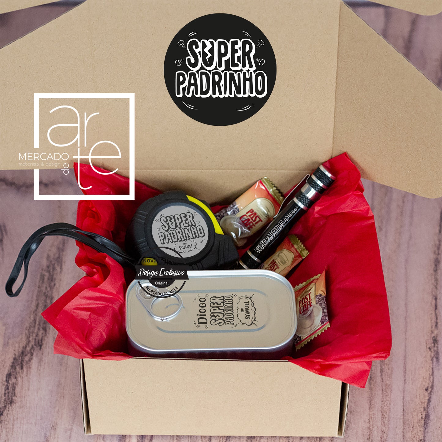 Kit ferramentas " super padrinho "
