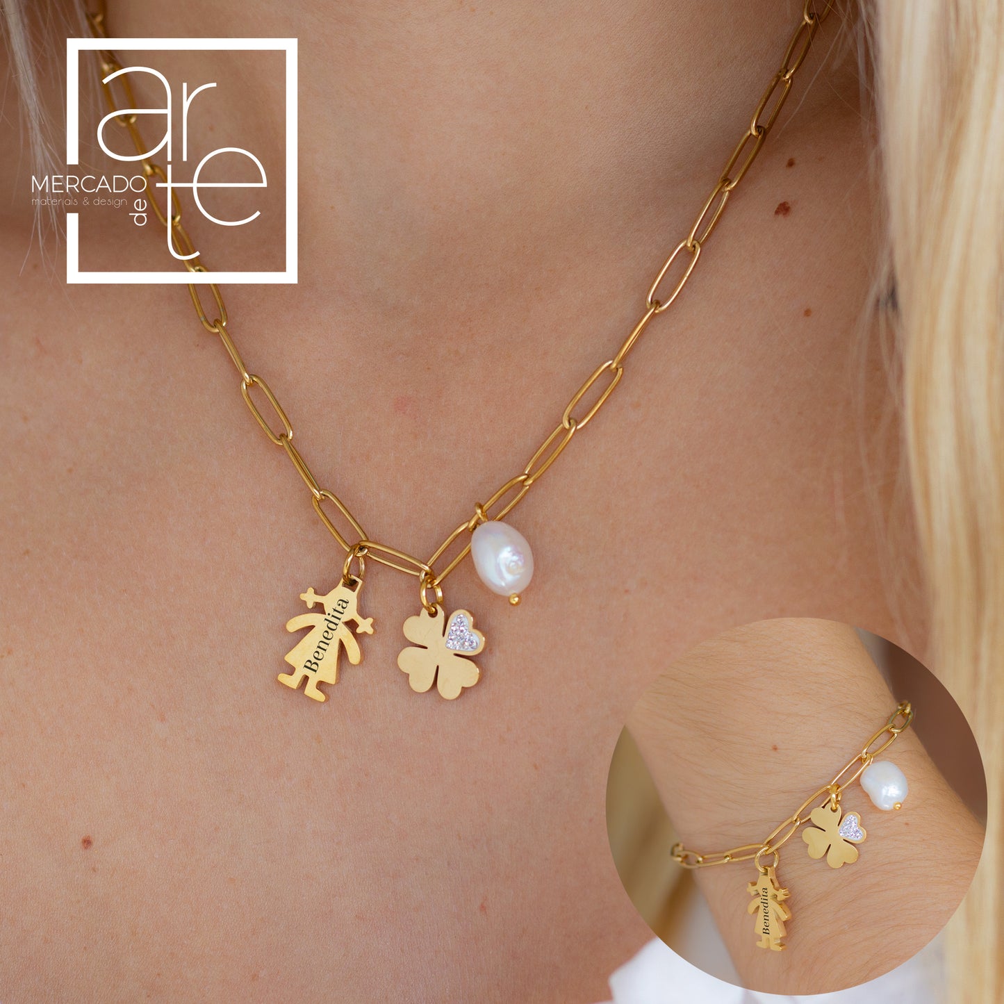 Fio e/ou pulseira " Sorte "