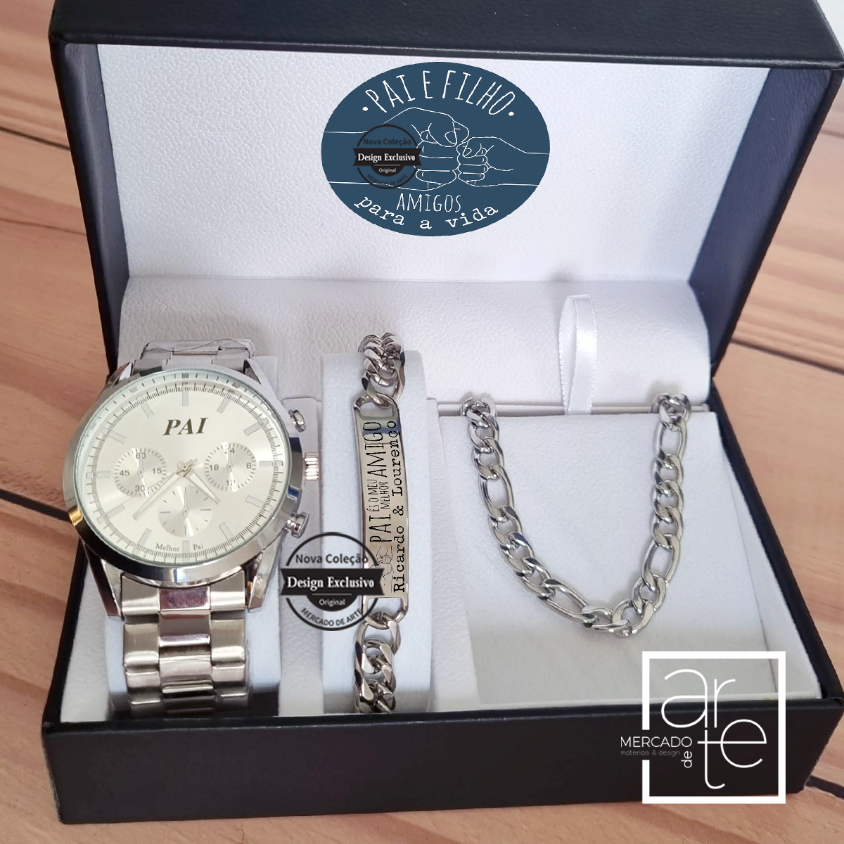 Conjunto "Pai, és o meu melhor amigo"