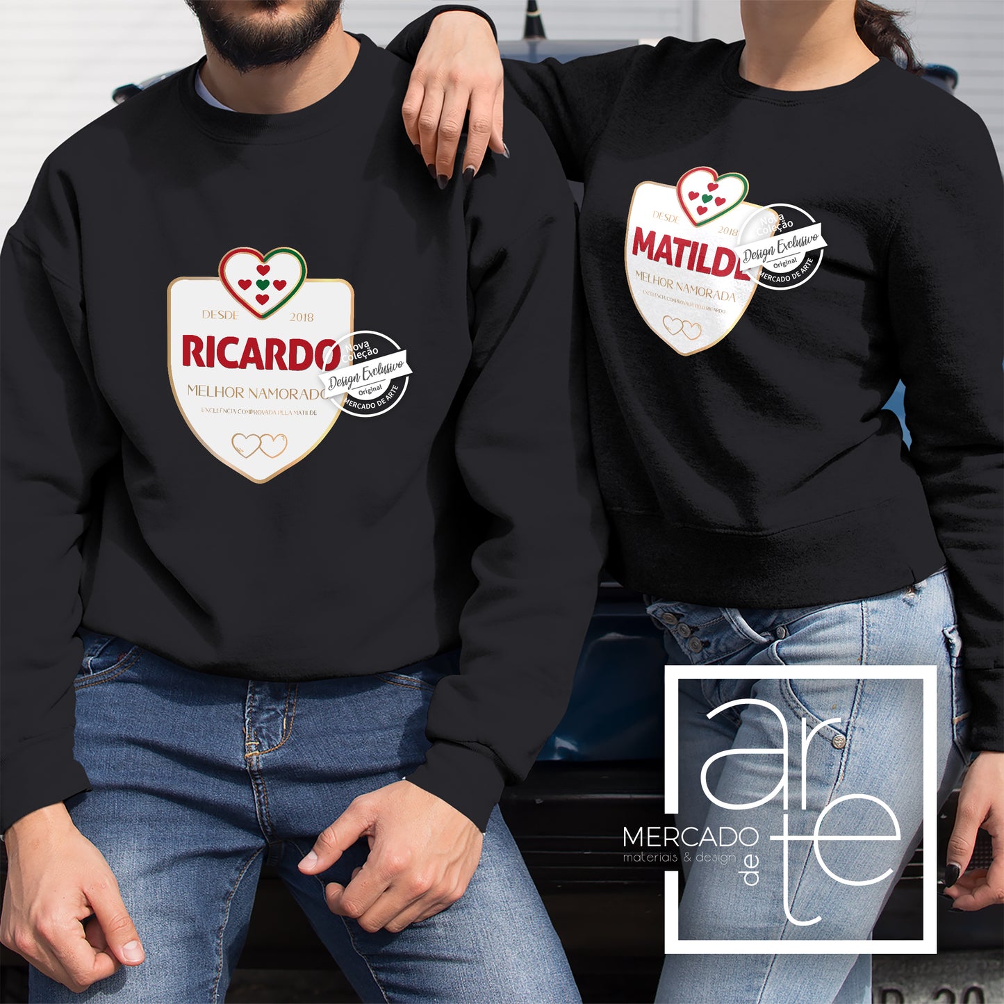 Sweat "Melhor namorado/a"