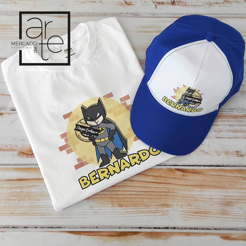 T-shirt e/ou boné "Heróis"