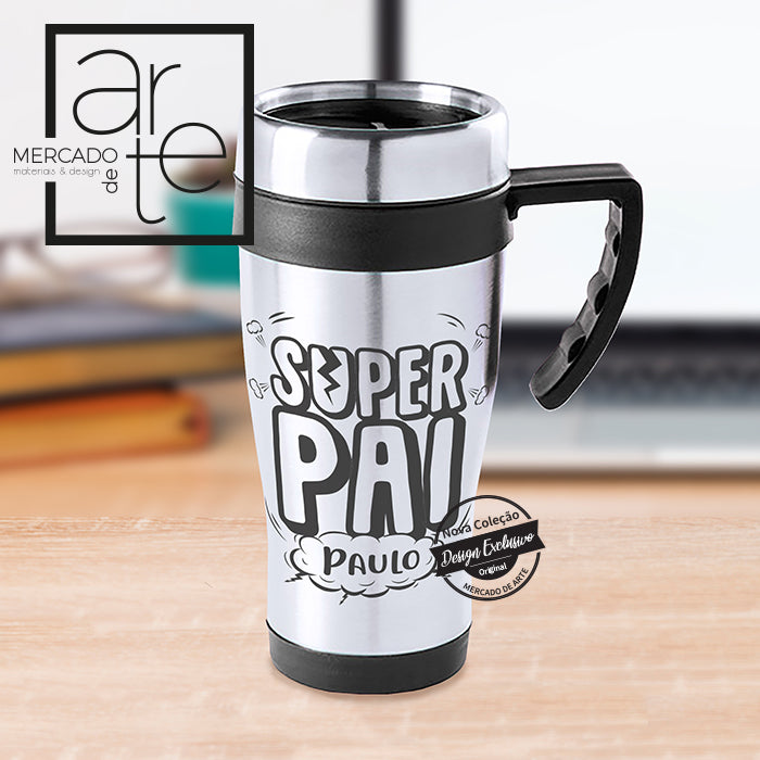 Copo com asa "Super Pai"