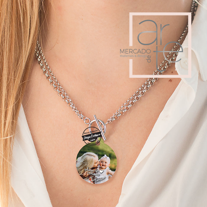 Fio duplo fotografia " Amo-te Mamã "