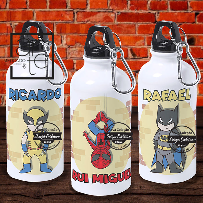 Garrafas de alumínio " Temáticas "