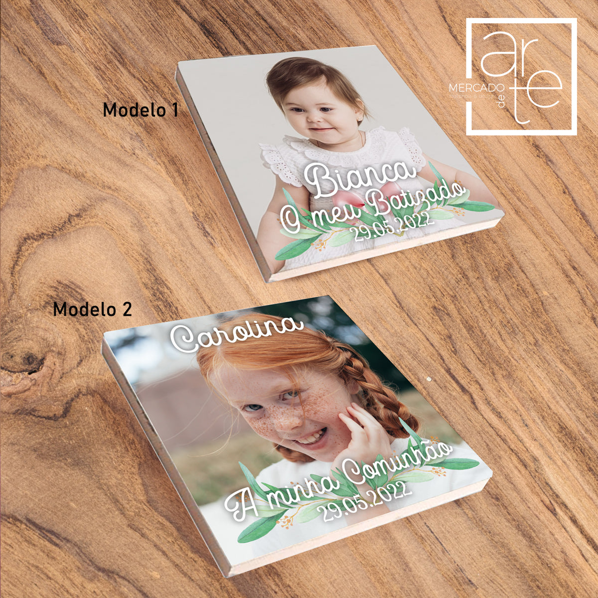 Íman de cerâmica batizado / comunhão