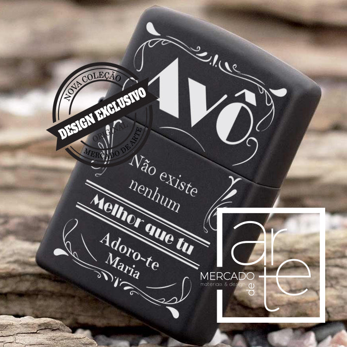 Isqueiro " Avô não existe melhor que tu "