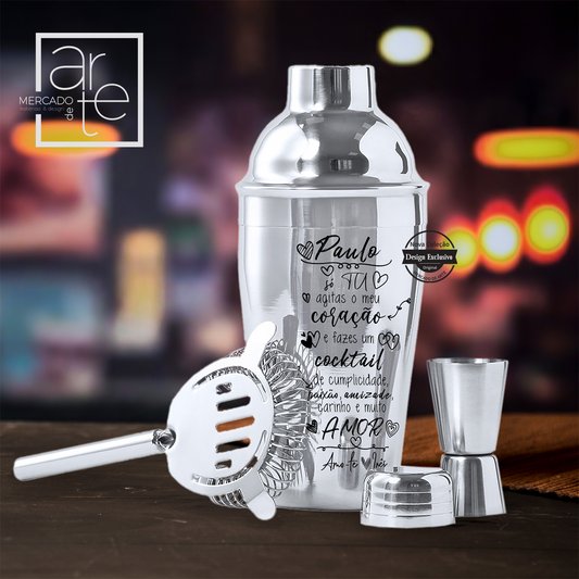 Kit Cocktail "Só tu agitas o meu coração..."