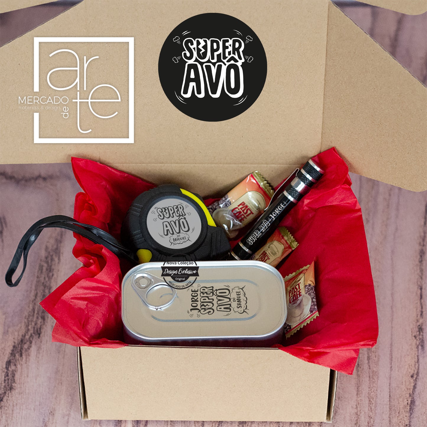 Kit ferramentas " super avô "
