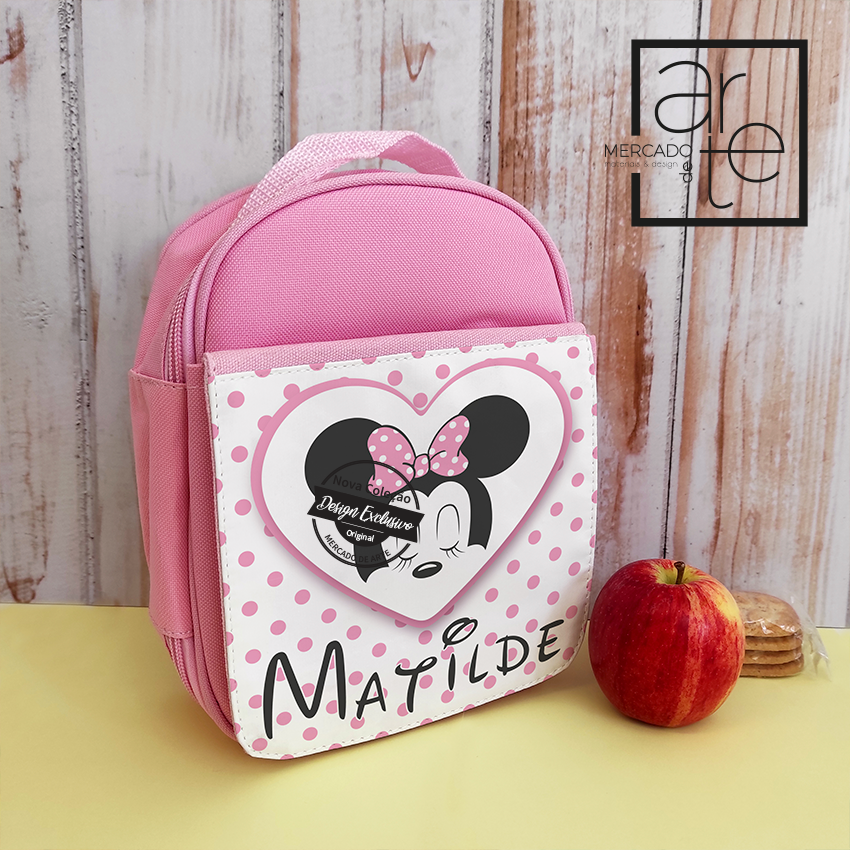 Lancheira impermeável "Minnie "