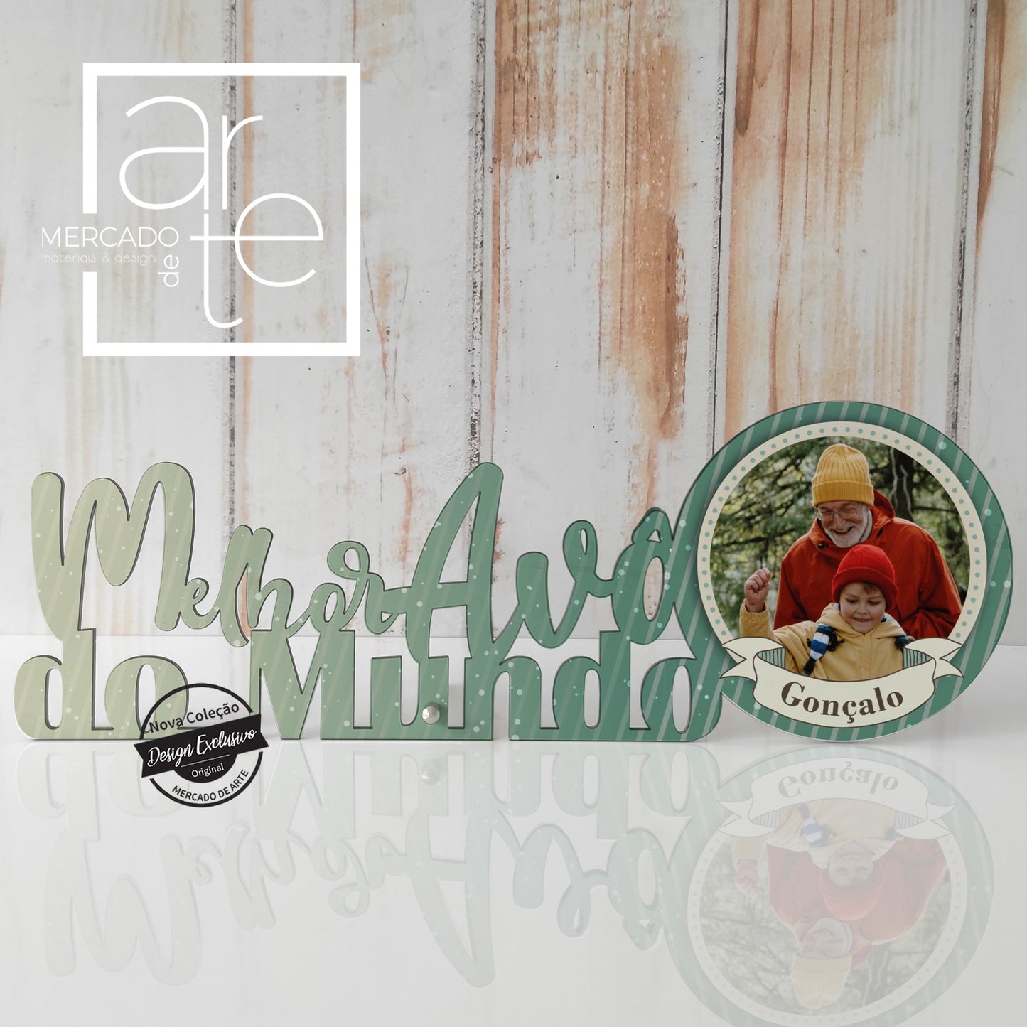 Moldura " Melhor Avô do Mundo "