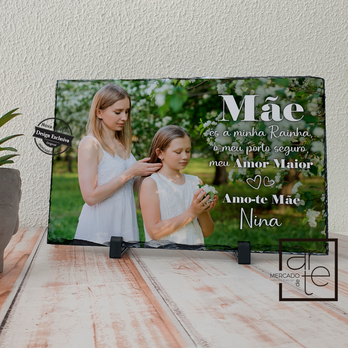 Moldura XL panorâmica " Mãe, amor maior"