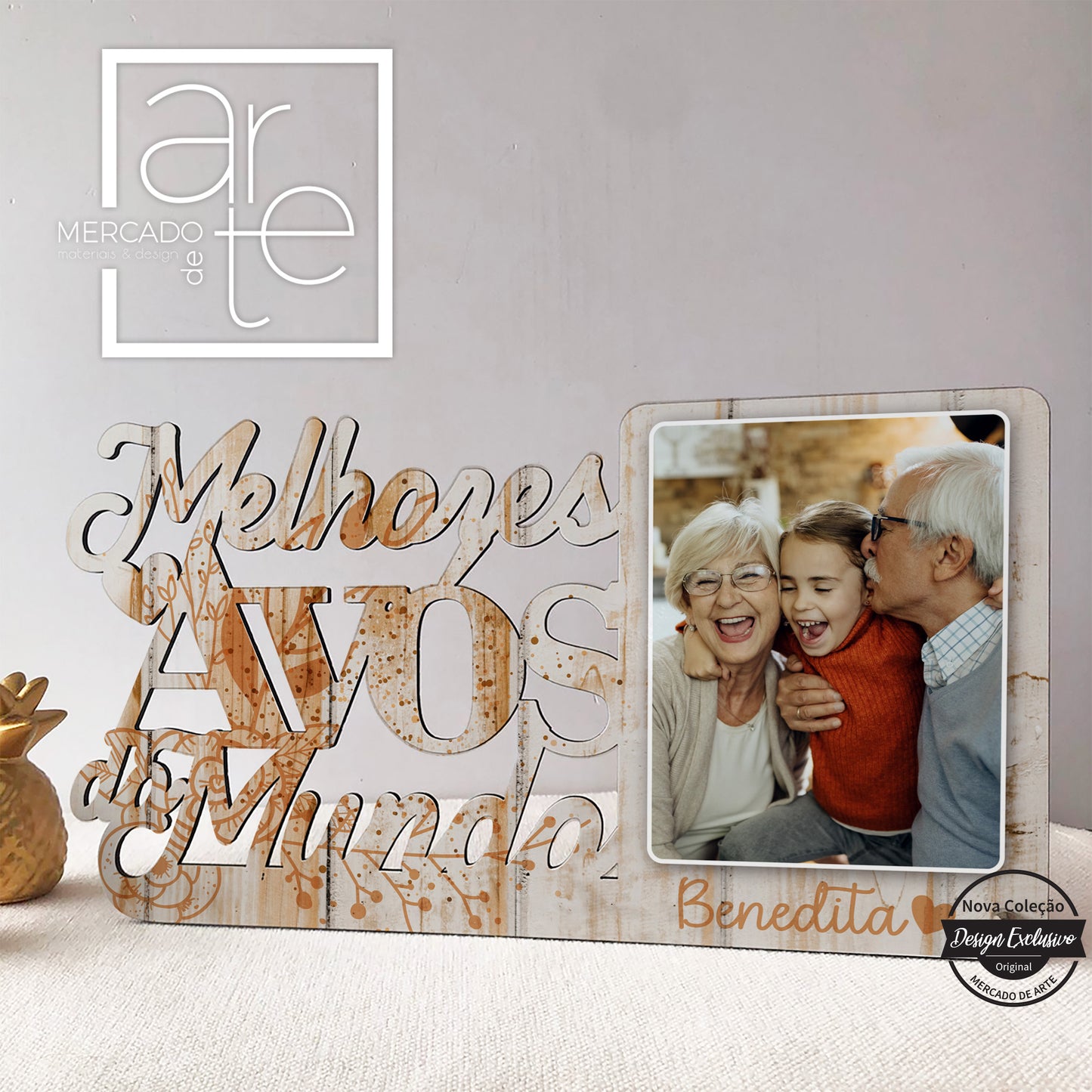 Moldura " Melhores Avós do Mundo "