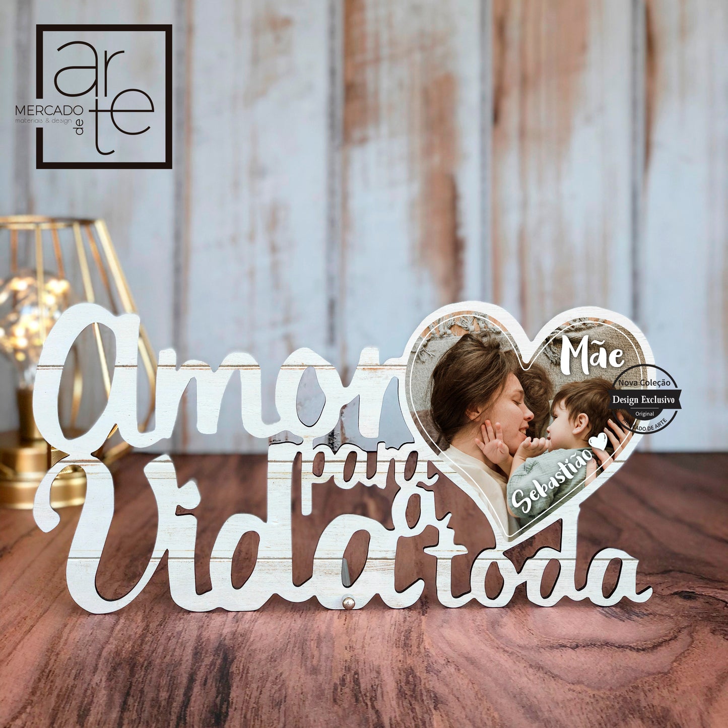 Moldura mãe " Amor para a vida toda"