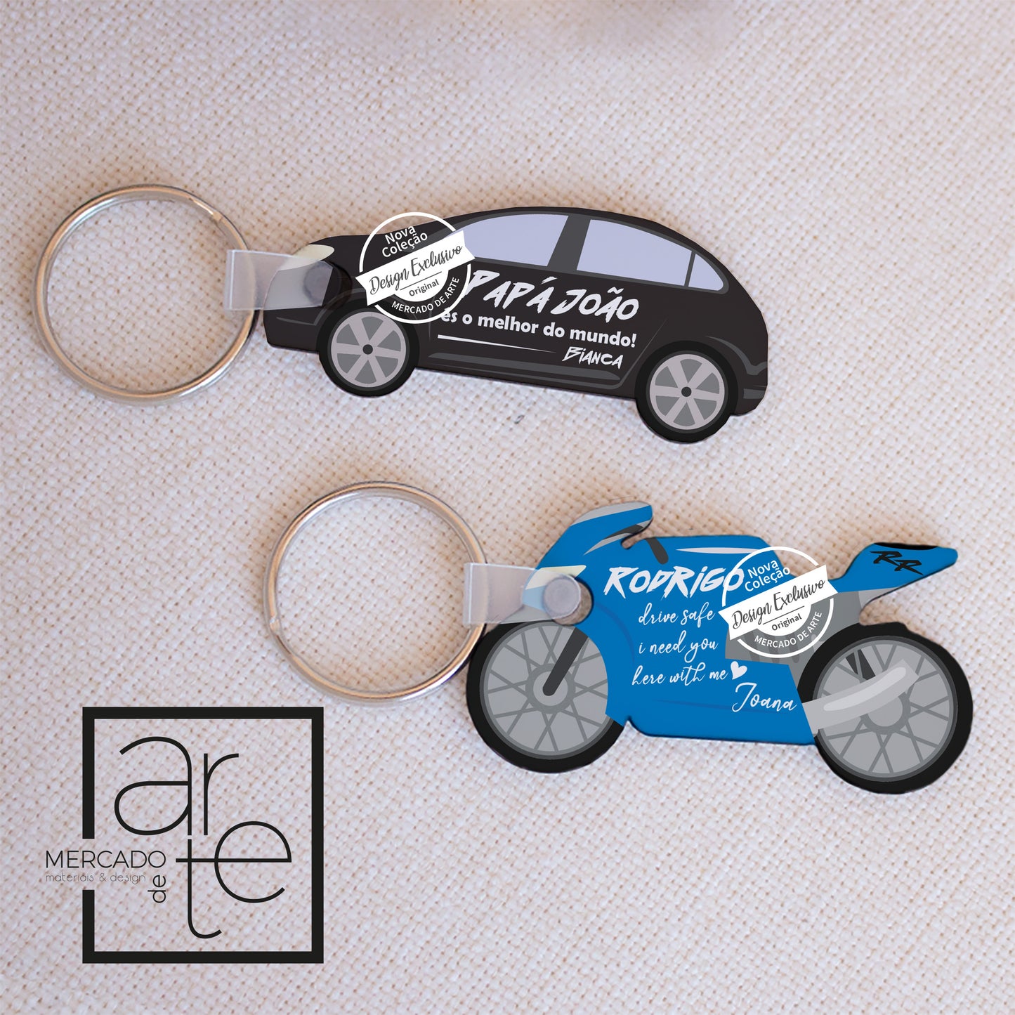 Porta chaves Carro e /ou mota