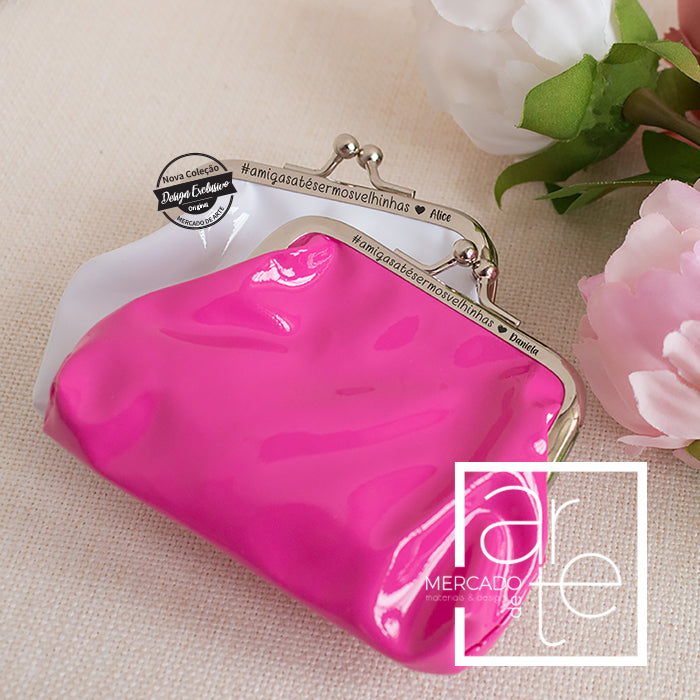 Porta moedas #amigasatésermosvelhinhas