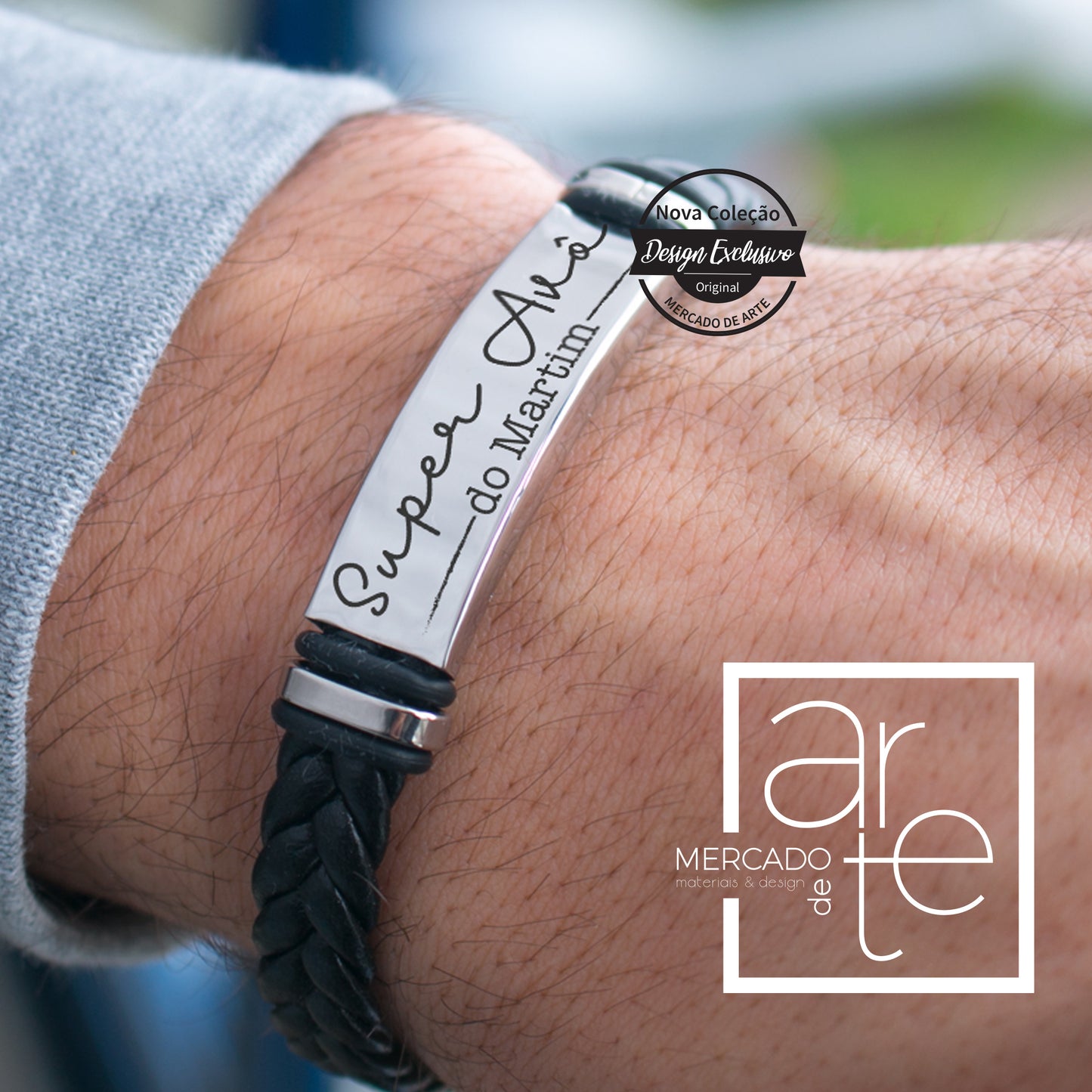 Pulseira " Super Avô"