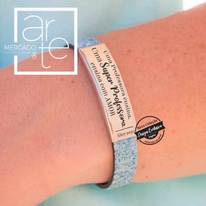 Pulseira " Super Professora"