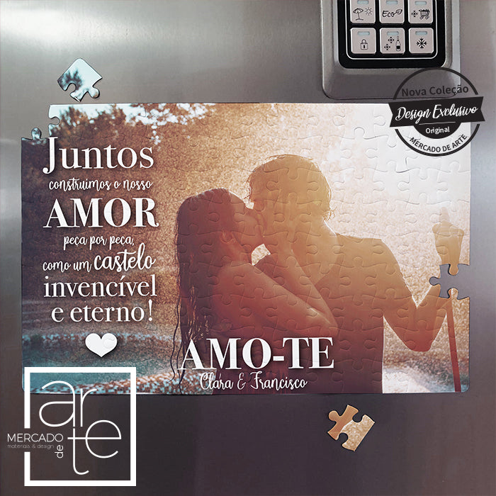 Íman puzzle " Amor invencível "
