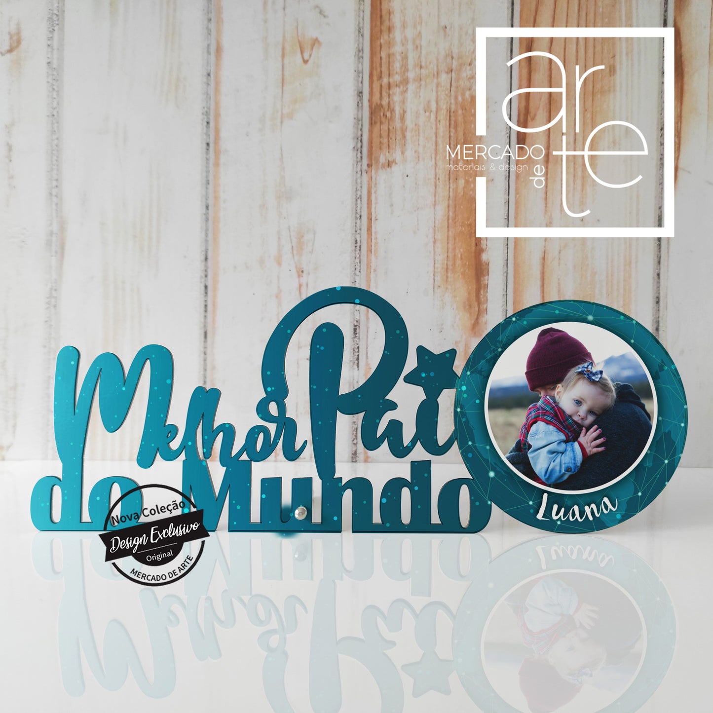 Moldura " Melhor Pai do Mundo