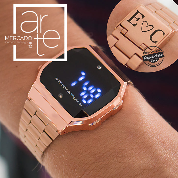 Relógio Touch e Digital