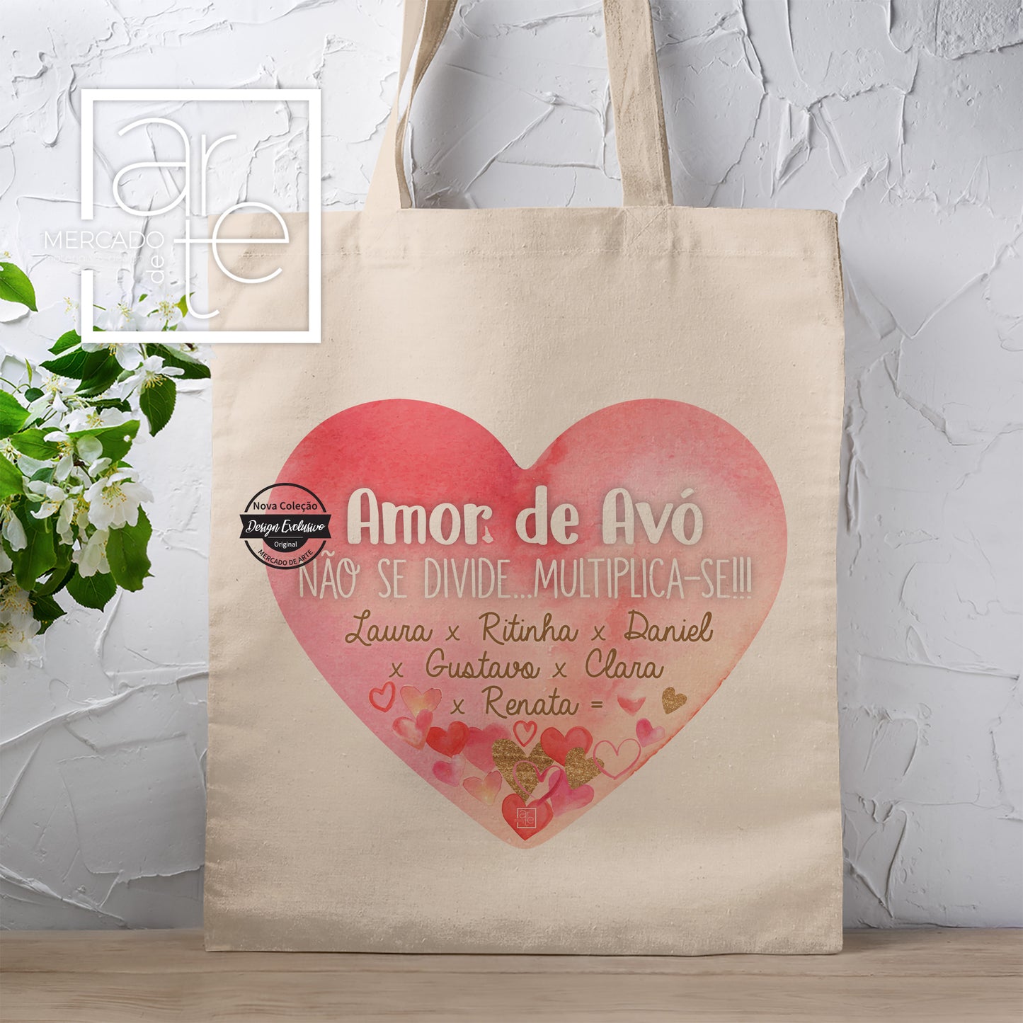 T-shirt e / ou saco " Amor de avó "